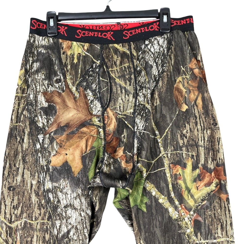 Scent Lok Mossy Oak Base Layer Mens 2XL Break-Up Infinity Camo Hunting Pants
